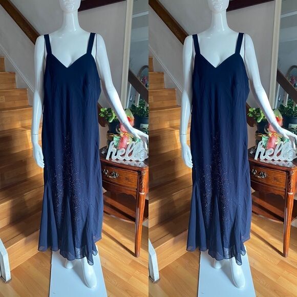 CATHERINES MASQUERADE BEADED GOWN - Picture 2 of 5